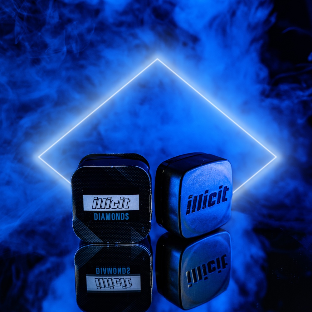 Illicit diamonds concentrates